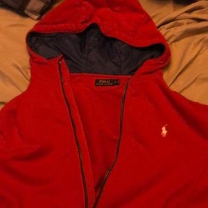 Red Polo Jacket